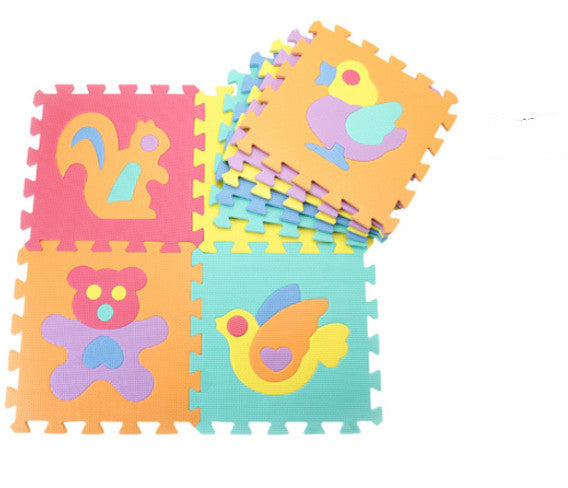 Eco-Friendly EVA Foam Jigsaw Crawling Mats - 30x30cm, Multiples Available