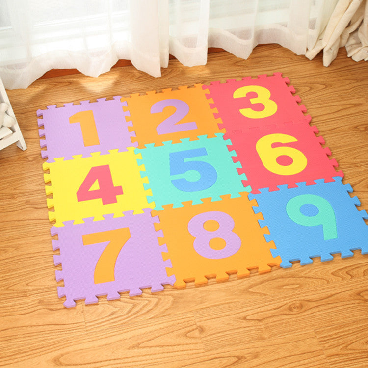 Eco-Friendly EVA Foam Jigsaw Crawling Mats - 30x30cm, Multiples Available